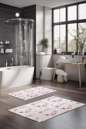 Mijölnir Juego de Alfombrillas de Baño CT-5212 Multicolor